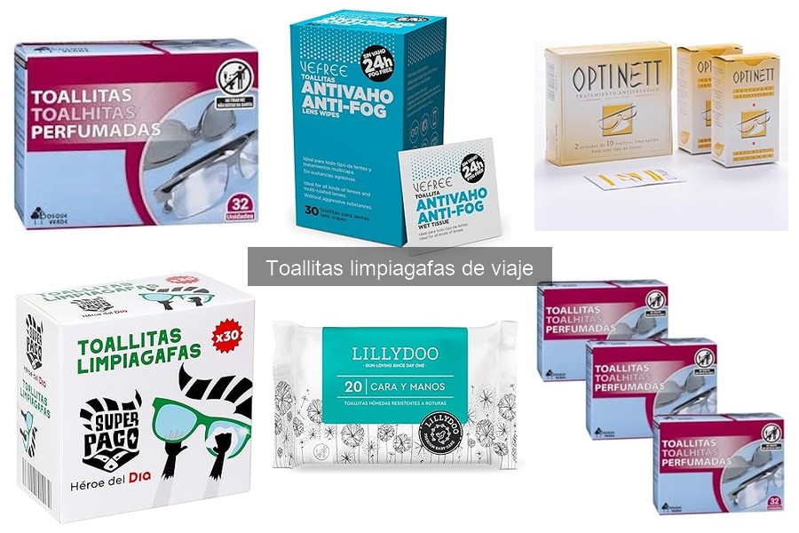 Toallitas limpiagafas de viaje: ¿Son seguras para lentes antirreflejantes?