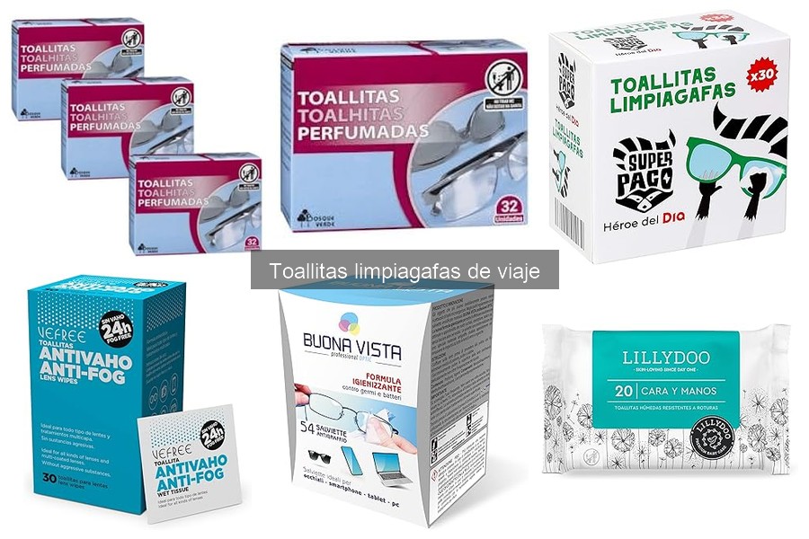 Toallitas limpiagafas ecológicas: opciones sostenibles