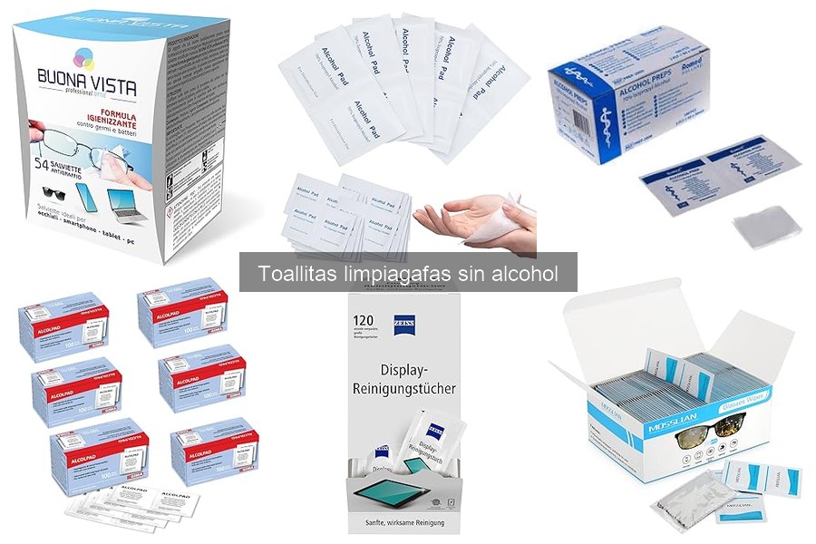 Toallitas limpiagafas sin alcohol: ¿Pueden dañar las lentes?