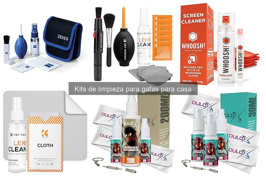 Todo sobre kits de limpieza para gafas en casa