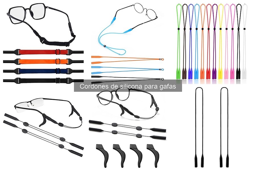 Ventajas de los cordones de silicona para gafas