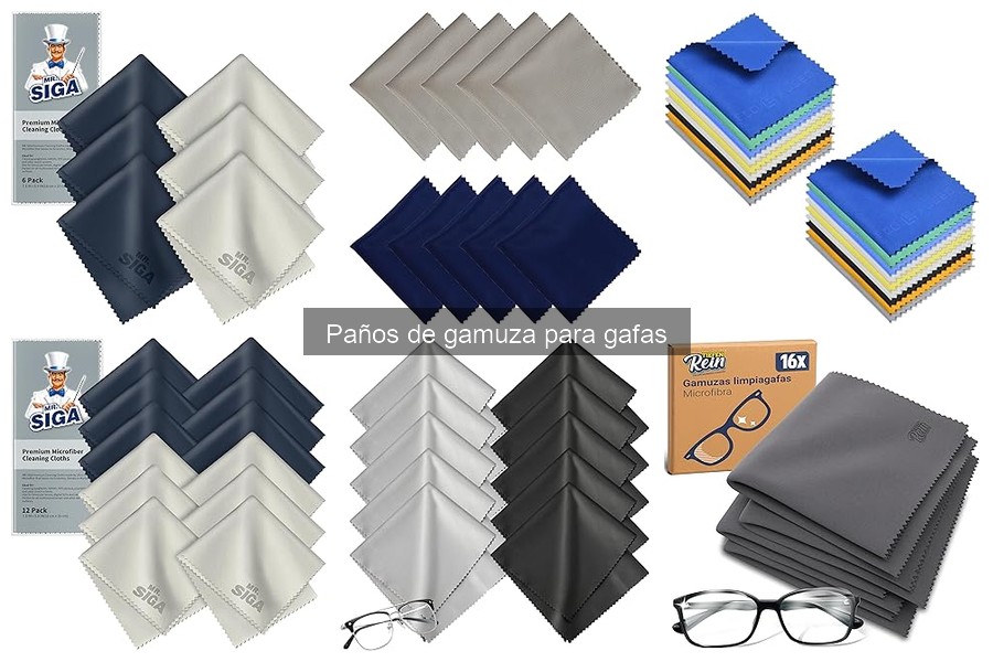 Ventajas de los paños de gamuza para gafas frente a líquidos