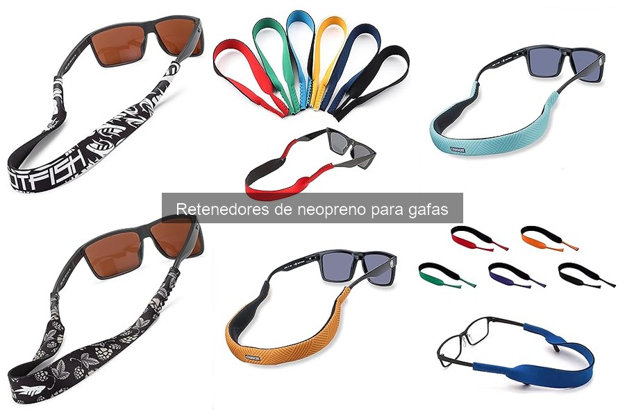 Ventajas de los retenedores de neopreno para gafas
