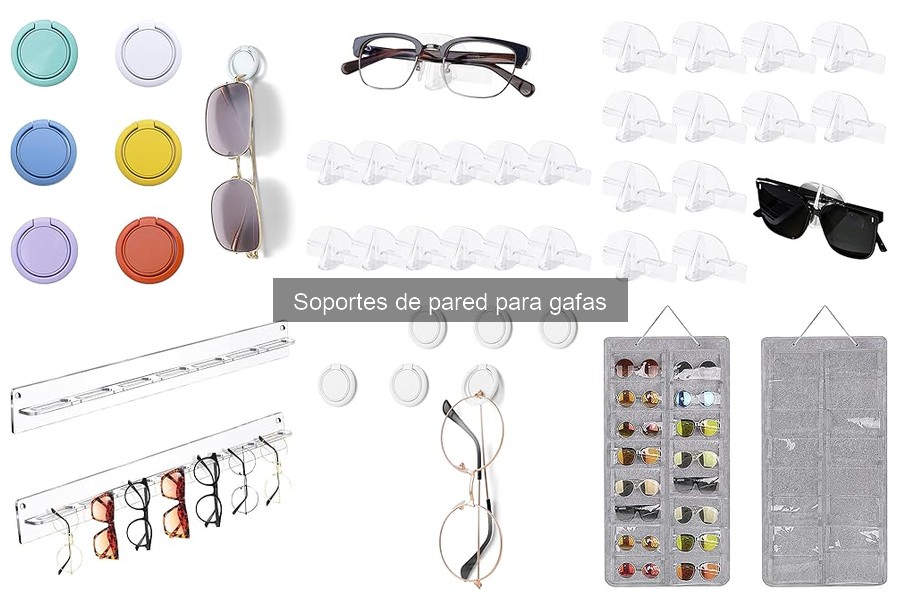 Ventajas de los soportes de pared para gafas