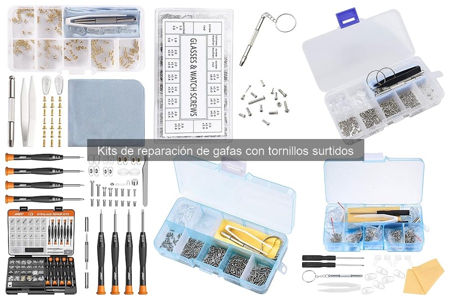 Ventajas de tener un kit de reparación de gafas en casa