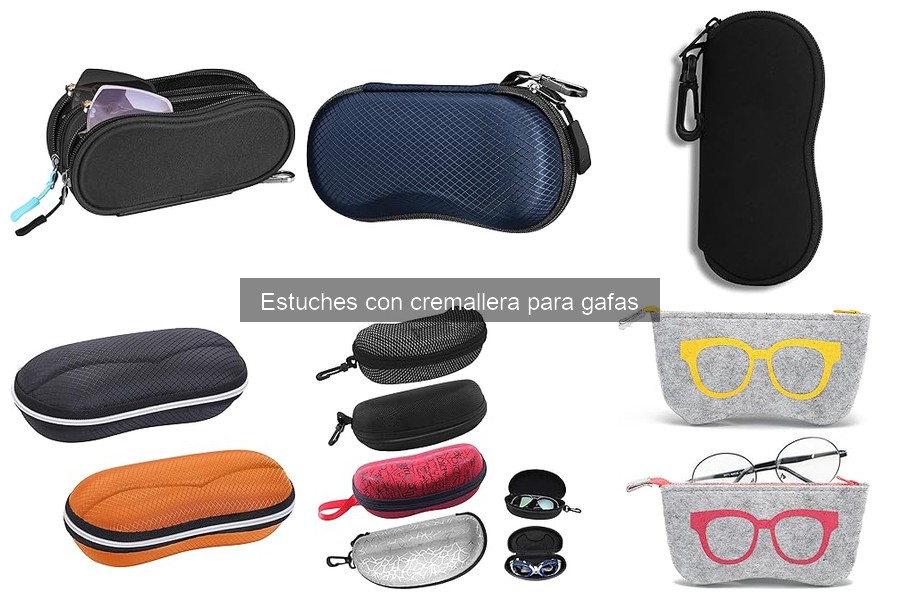 Ventajas de un estuche con cremallera para gafas