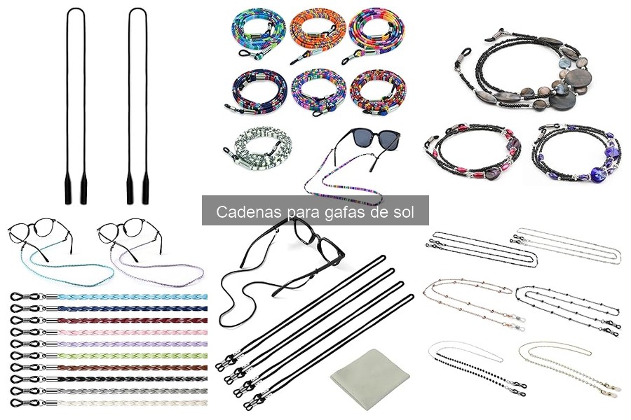 Ventajas de usar cadenas para gafas de sol | ¡Descúbrelas!