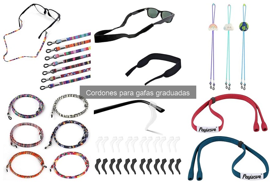 Ventajas de usar cordones para gafas graduadas