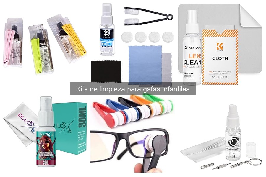 Ventajas de usar kits de limpieza para gafas infantiles