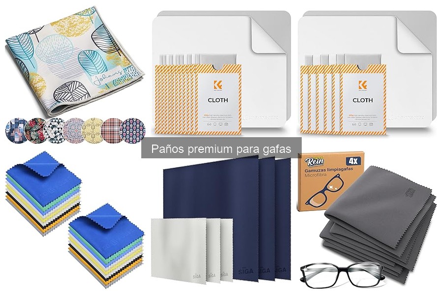 Ventajas de Usar Paños Premium para Gafas en Limpieza