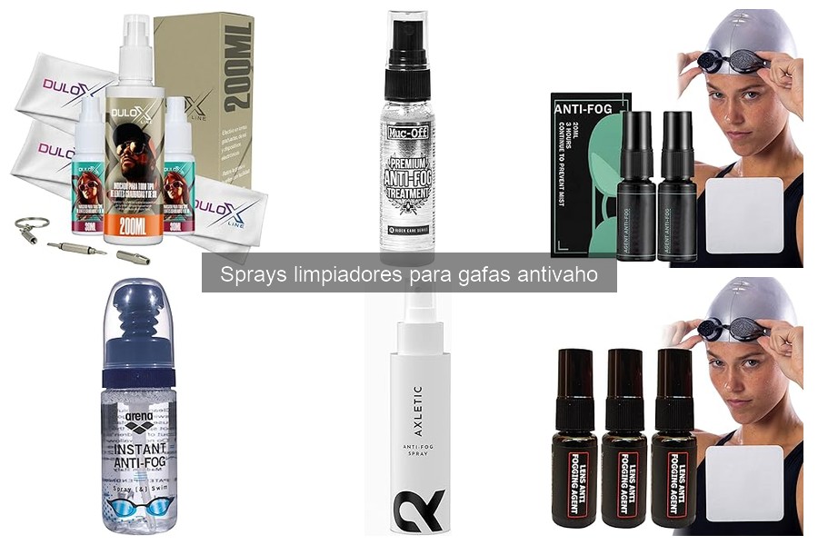 Ventajas de Usar Sprays Limpiadores Antivaho para Gafas