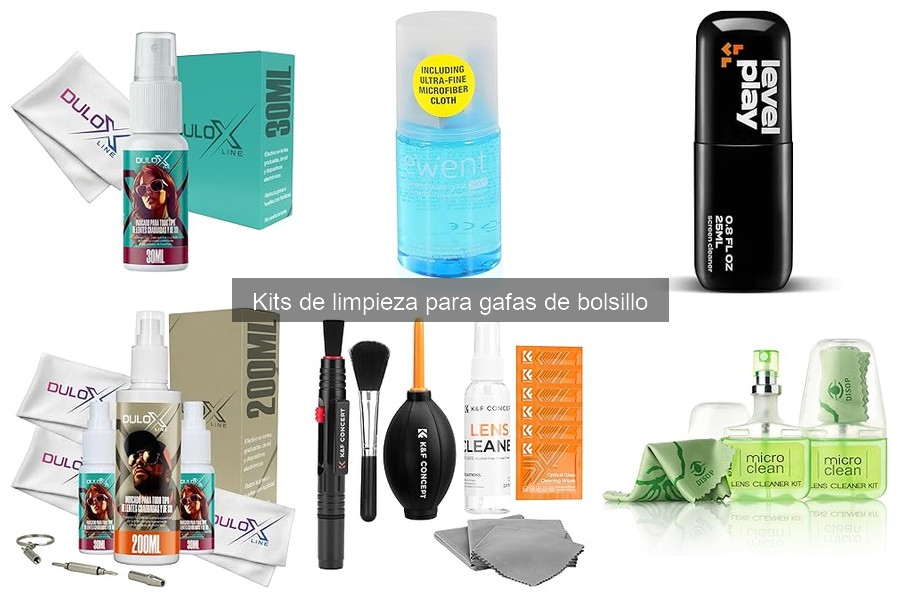 Ventajas de Usar un Kit de Limpieza para Gafas de Bolsillo