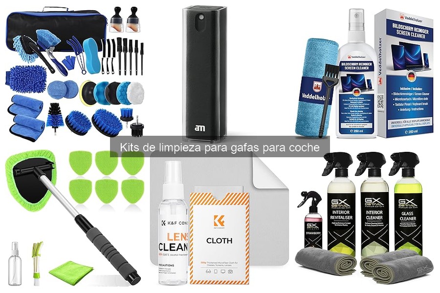 Ventajas de usar un kit de limpieza para gafas en el coche