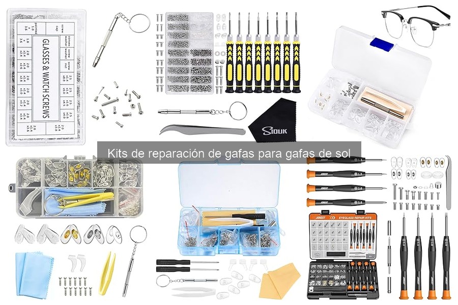 Ventajas de Usar un Kit de Reparación de Gafas de Sol