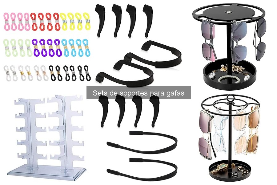 Ventajas de usar un set de soportes para gafas