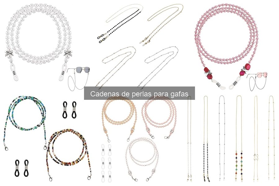 Ventajas y Desventajas de las Cadenas de Perlas para Gafas