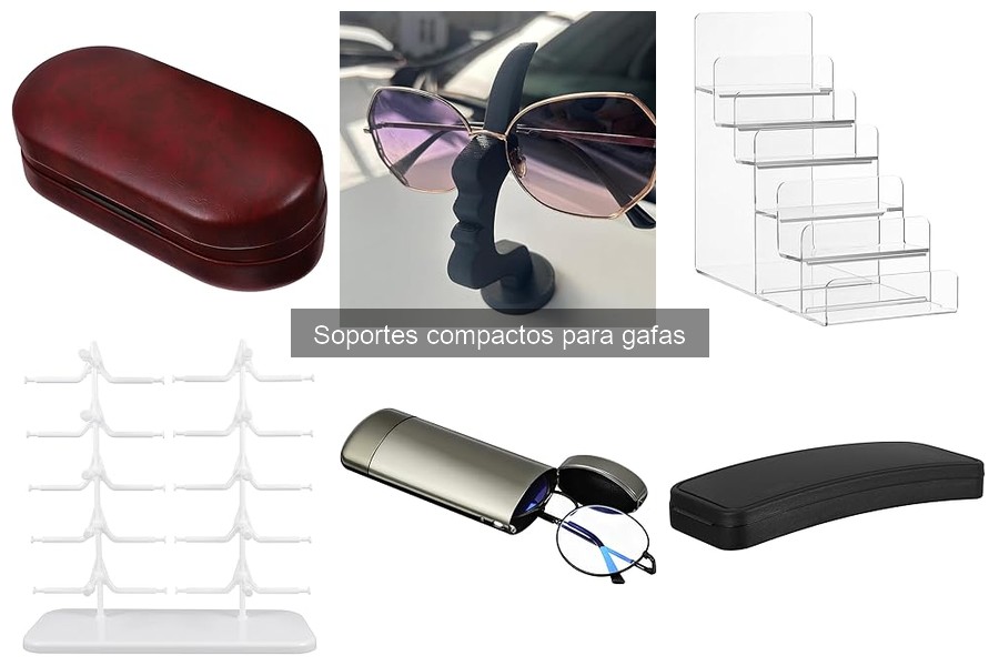 Ventajas y desventajas de los soportes compactos para gafas