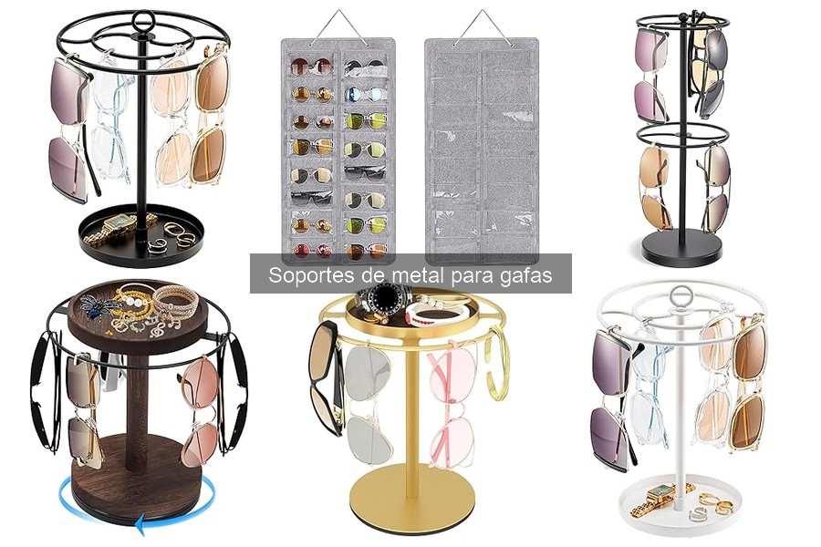 ** Ventajas y desventajas de los soportes de metal para gafas