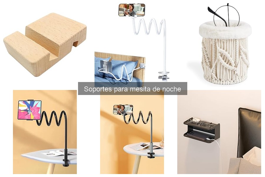 Ventajas y desventajas de los soportes para mesita de noche