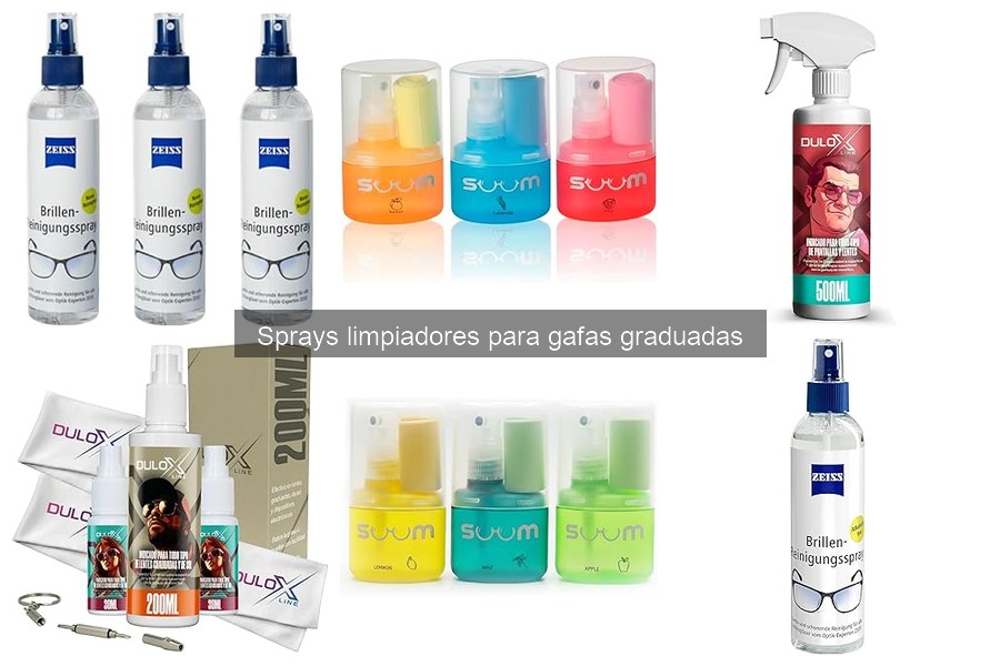 Ventajas y desventajas de los sprays limpiadores para gafas