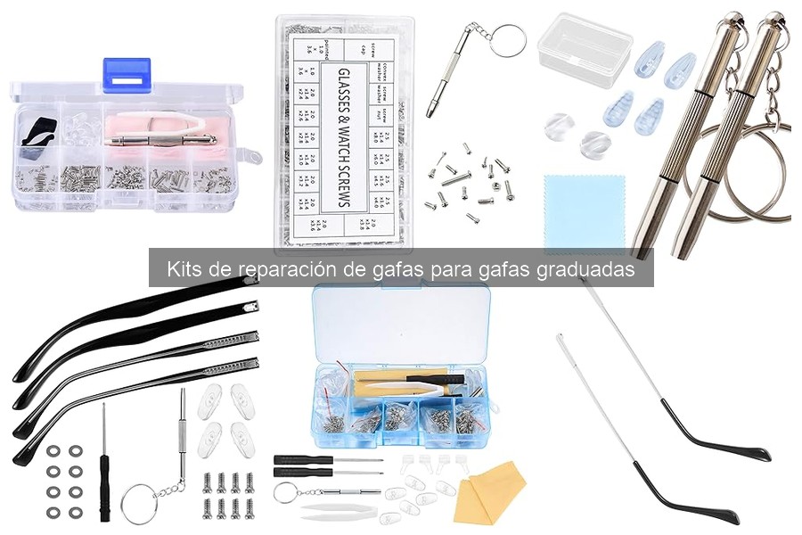 Ventajas y desventajas de un kit de reparación de gafas